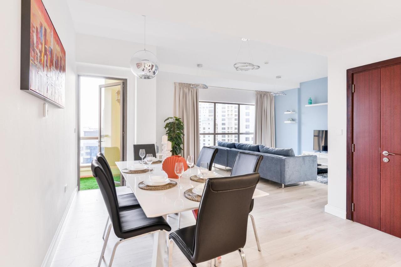 Luxury Jbr - Sea View - 5* Beach Resorts Access! Dubai Buitenkant foto