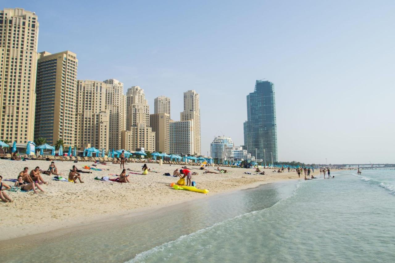 Luxury Jbr - Sea View - 5* Beach Resorts Access! Dubai Buitenkant foto