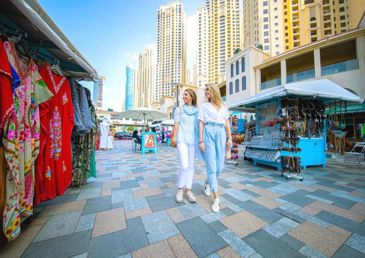Luxury Jbr - Sea View - 5* Beach Resorts Access! Dubai Buitenkant foto